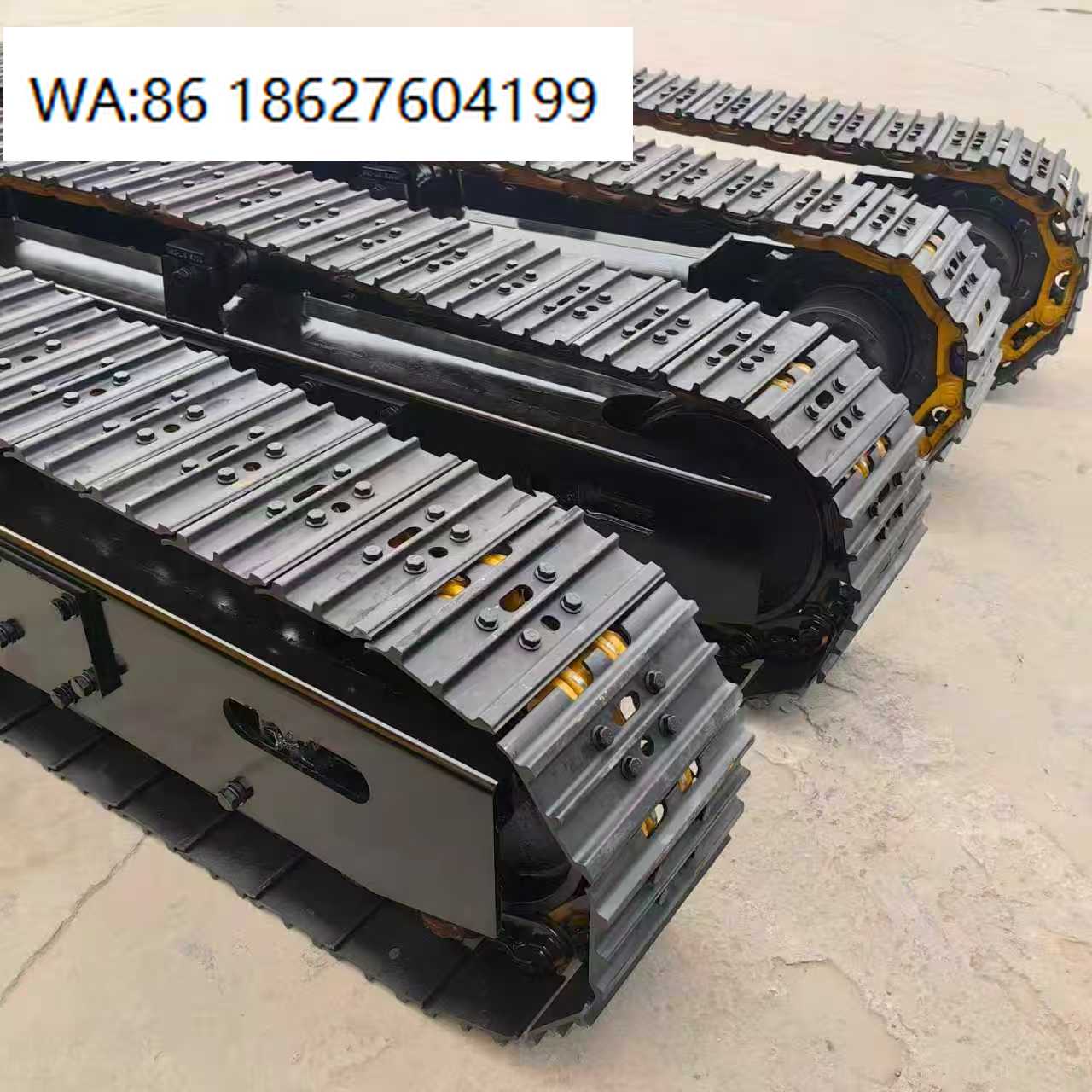 Mini Excavator - Custom Complete Steel Track Undercarriage Chassis