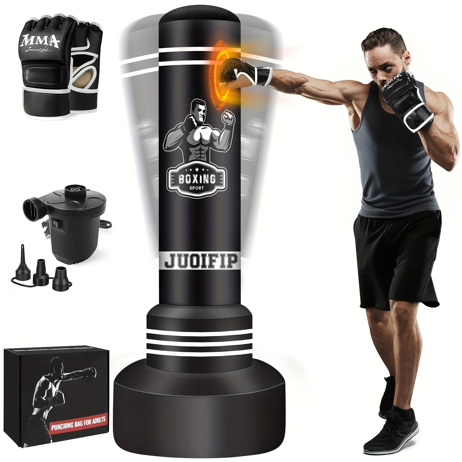 Heavy Equipment Yellow - KEEHOME Heavy Duty Punching Bag With