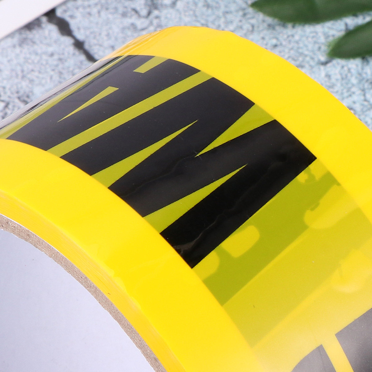 Heavy Equipment Yellow - 1 Roll Yellow Black Warning Tape