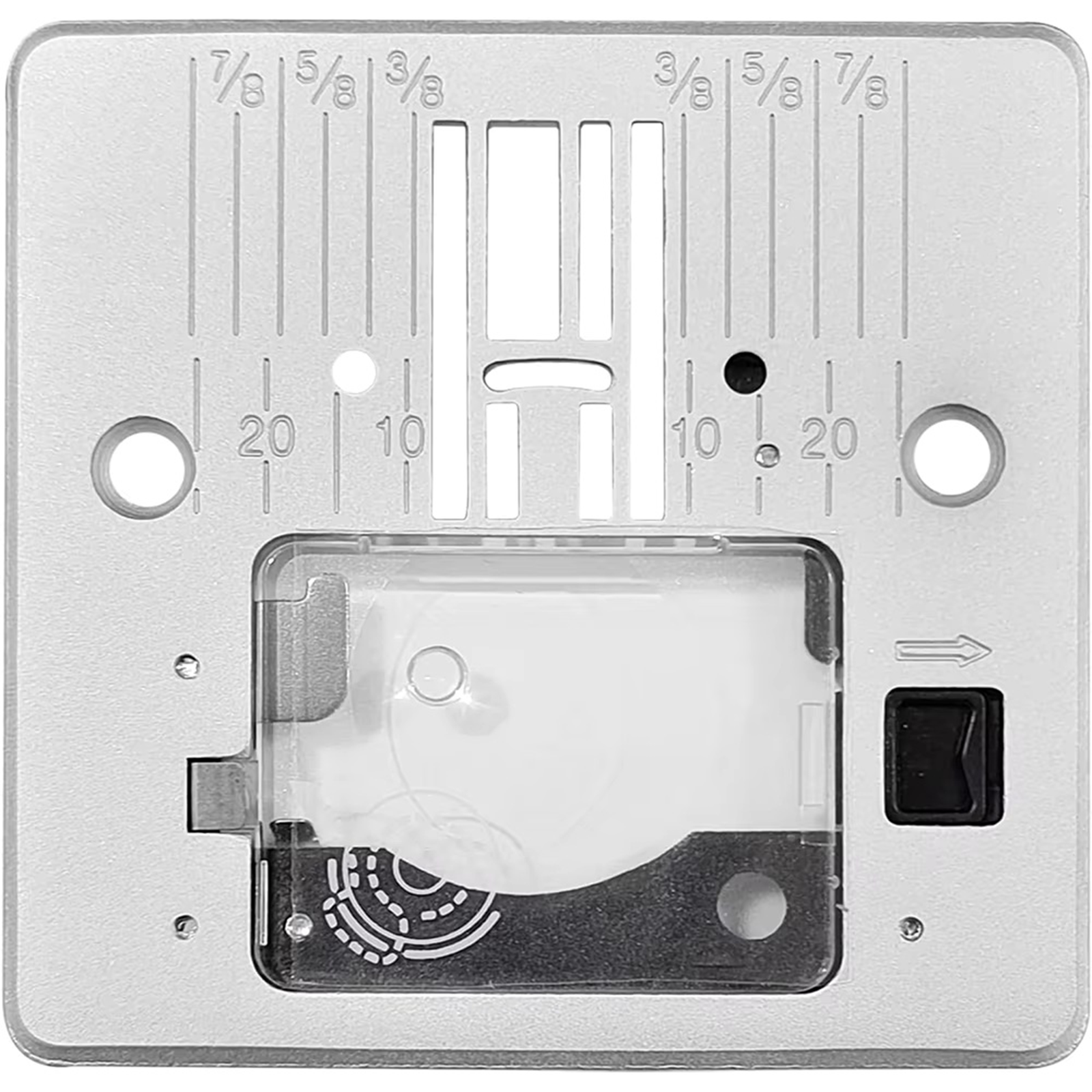 Heavy Equipment Grinder - Q60D #416472401 Needle Plate With Cover