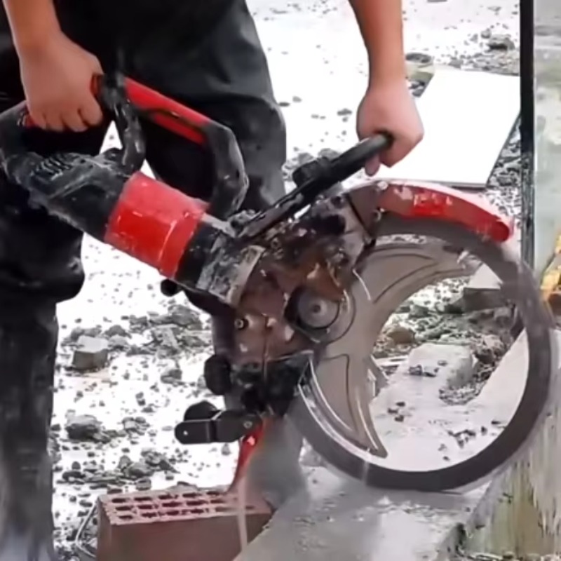 Electric Concrete Cutter - Handheld Concrete Ring Saw 400mm 220V