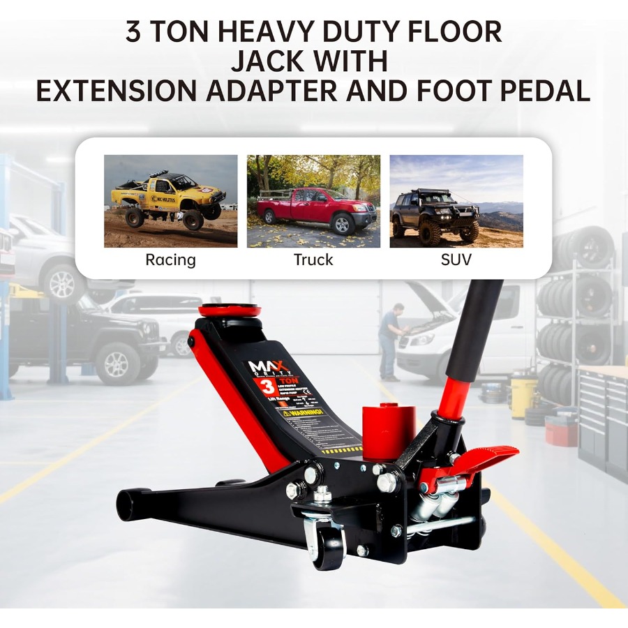 3Ton 6600lbs LowProfile Dual P – Hydraulic Floor Jack Bewertung und Preis