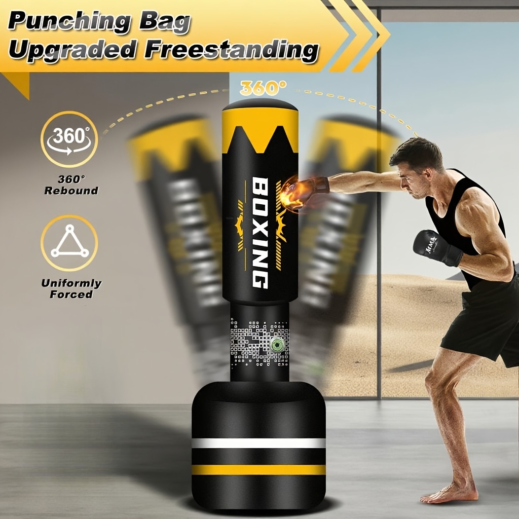Upgraded Adult Standing Boxing – Heavy Equipment Yellow Bewertung und Preis