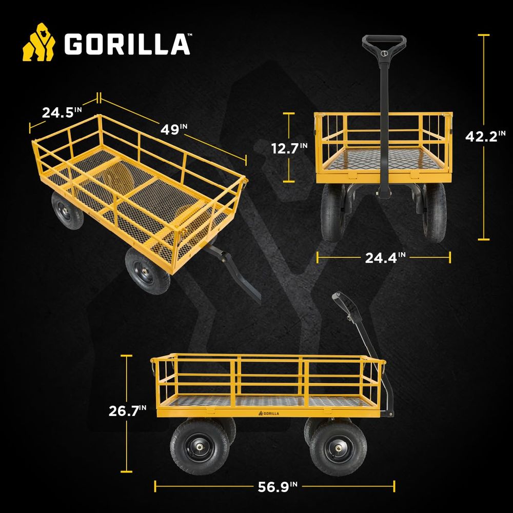 Heavy Duty, All Terrain Garden – Heavy Equipment Yellow Bewertung und Preis