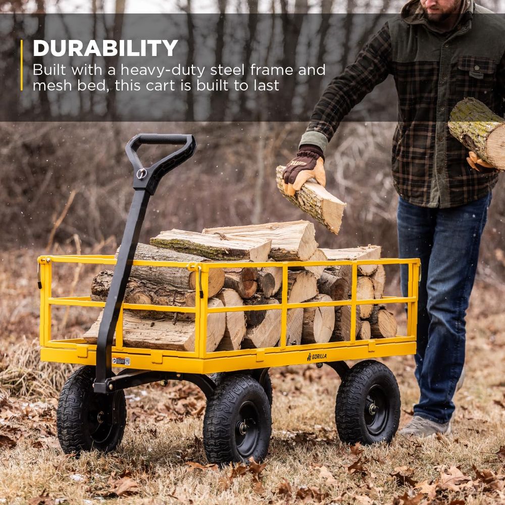 Heavy Duty, All Terrain Garden – Heavy Equipment Yellow Bewertung und Preis
