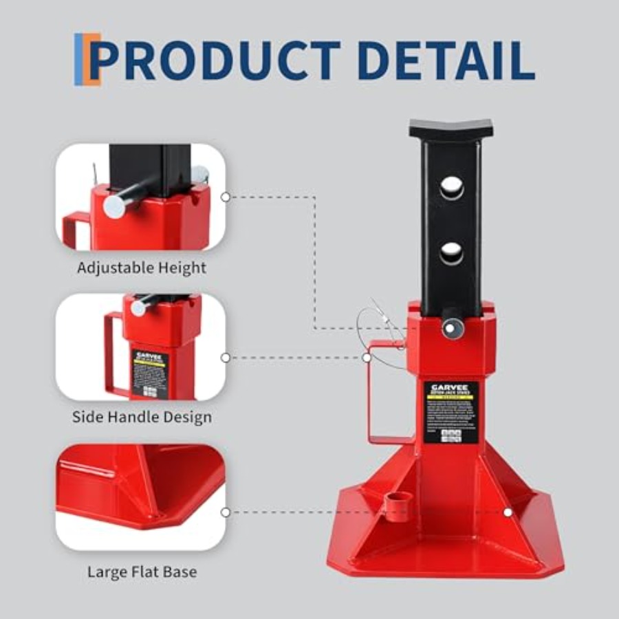 22 Ton Jack Stands for Trucks  – Heavy Equipment Jack Stands Bewertung und Preis