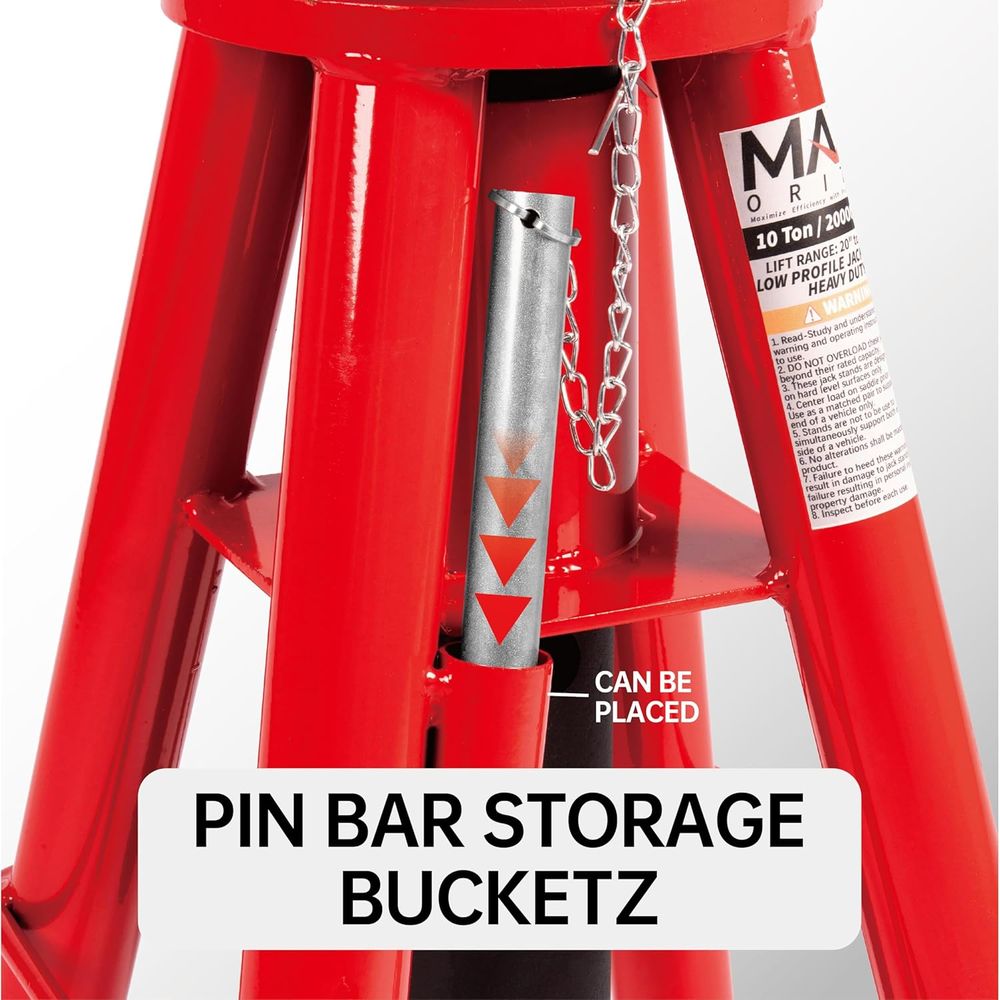 10 Ton Capacity Heavy-Duty Med – Heavy Equipment Jack Stands Bewertung und Preis