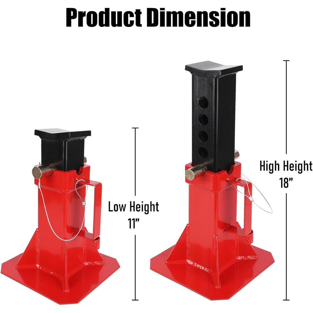 Heavy Duty Pin Type Profession – Heavy Equipment Jack Stands Bewertung und Preis