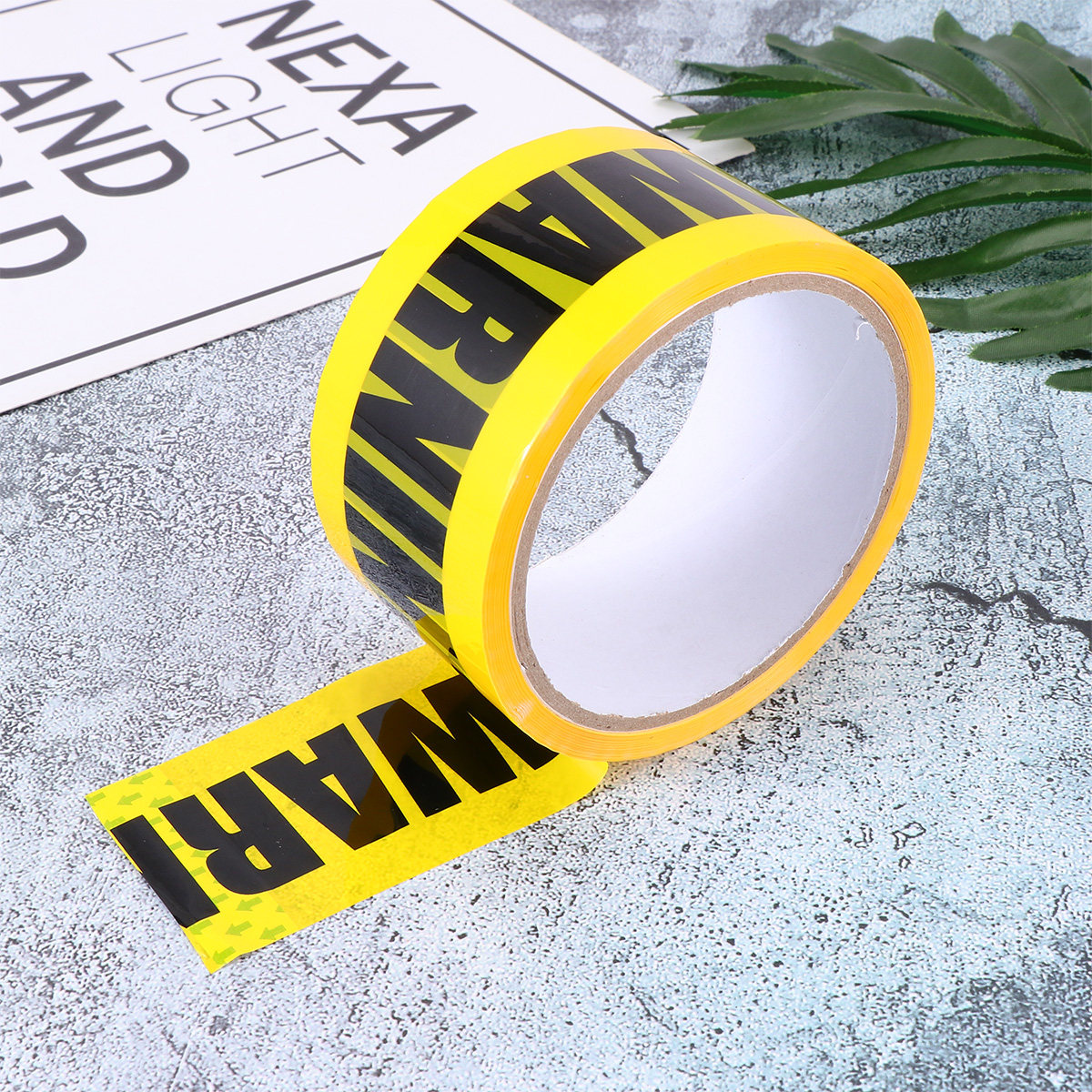1 Roll Yellow Black Warning Ta – Heavy Equipment Yellow Bewertung und Preis