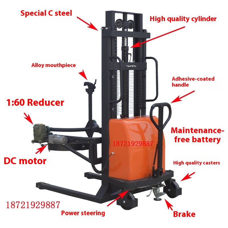 New Factory Electric Drum Lift – Electric Forklift Bewertung und Preis