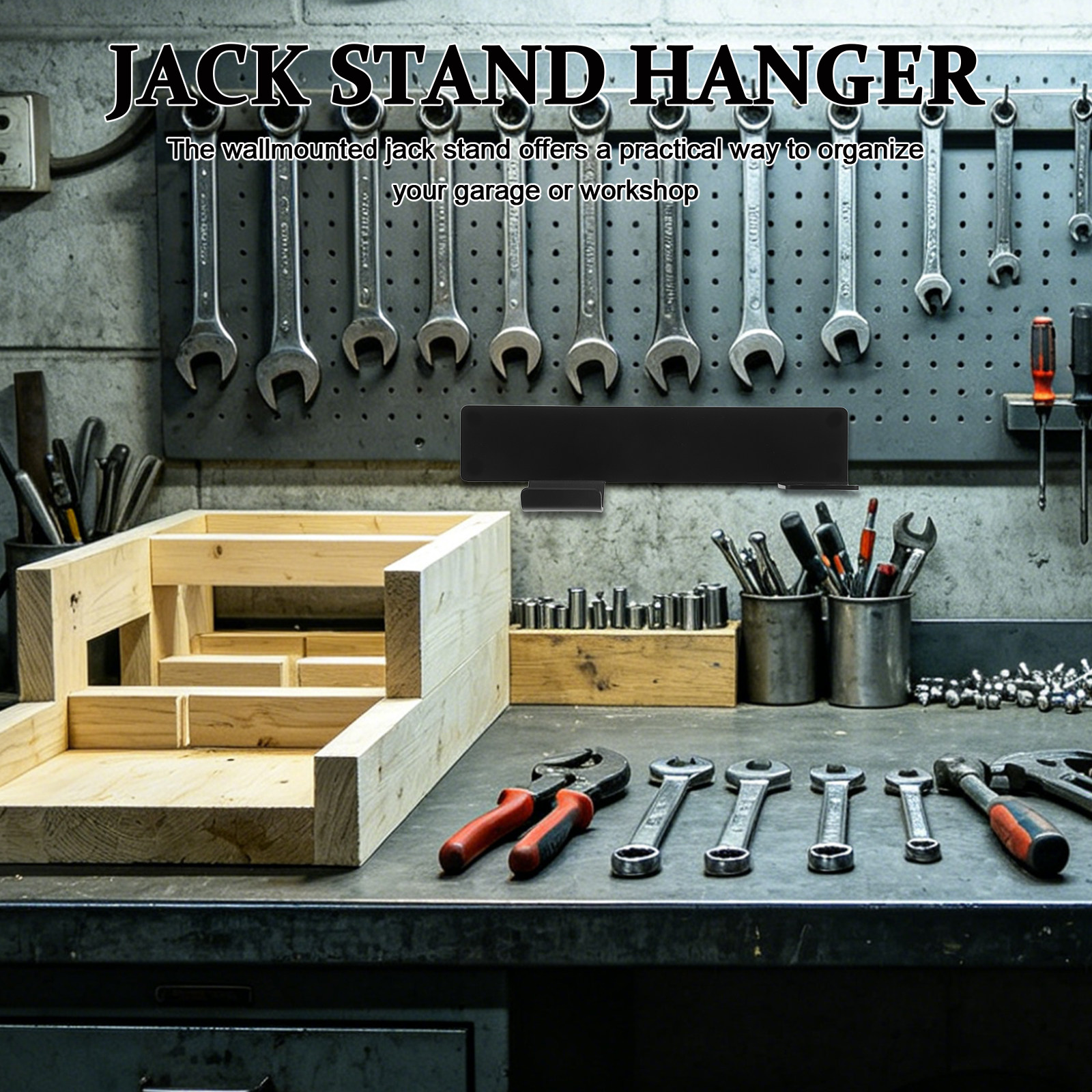 2Pack Steel Jack Stand Holder  – Heavy Equipment Jack Stands Bewertung und Preis
