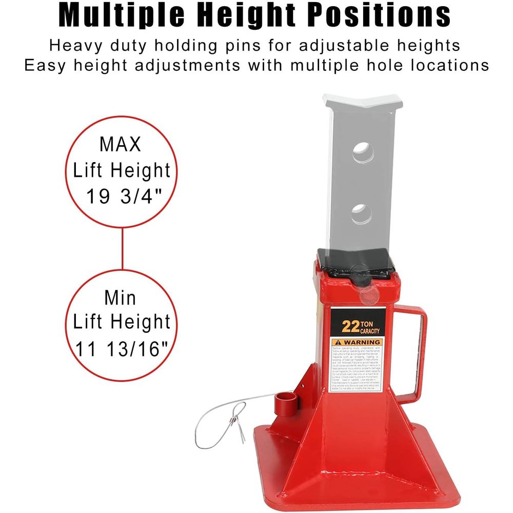 Adjustable 22 Ton Heavy Duty P – Heavy Equipment Jack Stands Bewertung und Preis