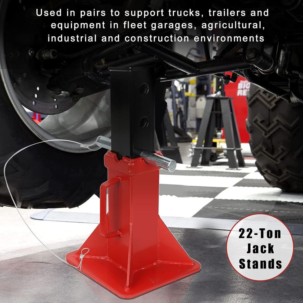 Adjustable 22 Ton Heavy Duty P – Heavy Equipment Jack Stands Bewertung und Preis
