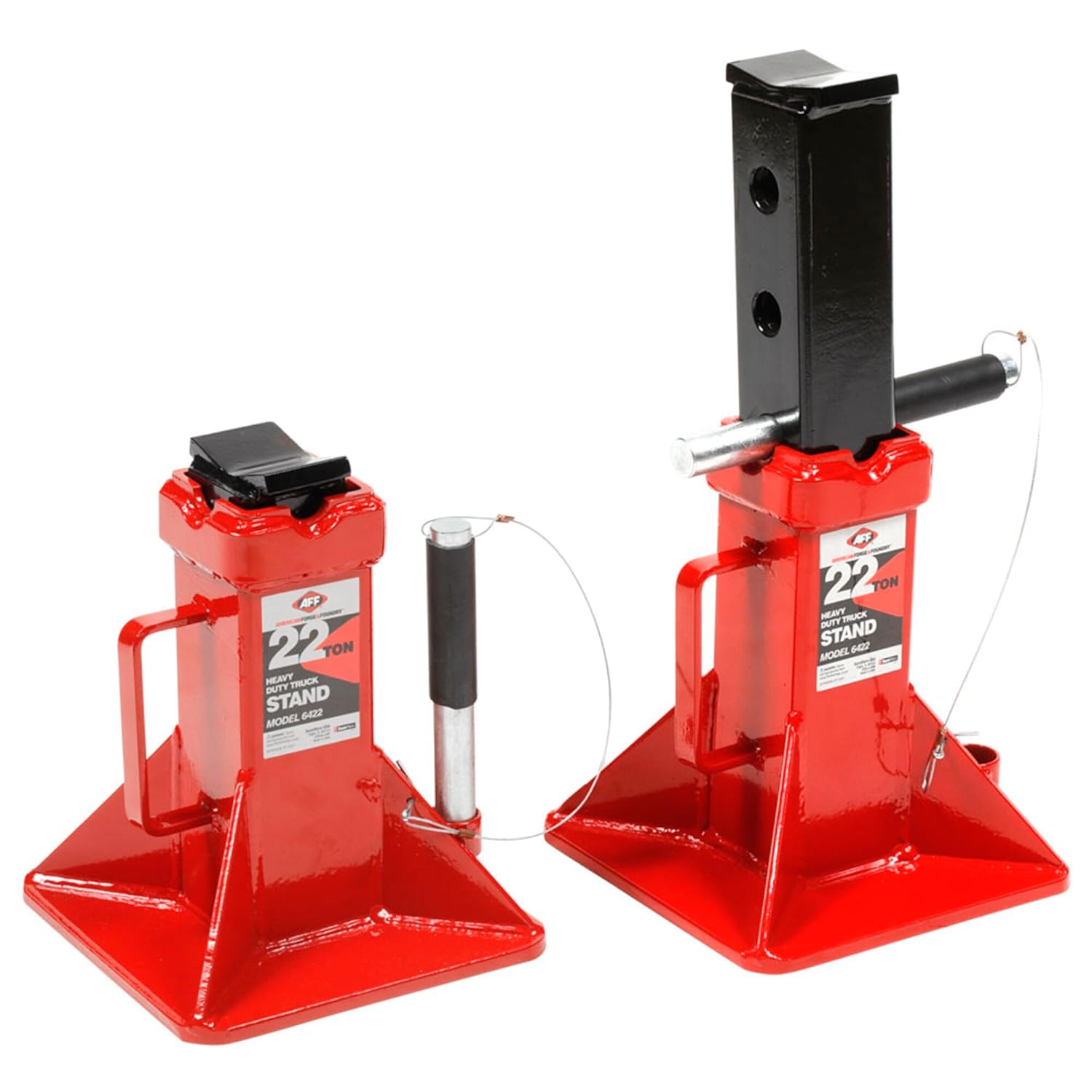 22 Ton Safety Stand Set - Heav – Heavy Equipment Jack Stands Bewertung und Preis