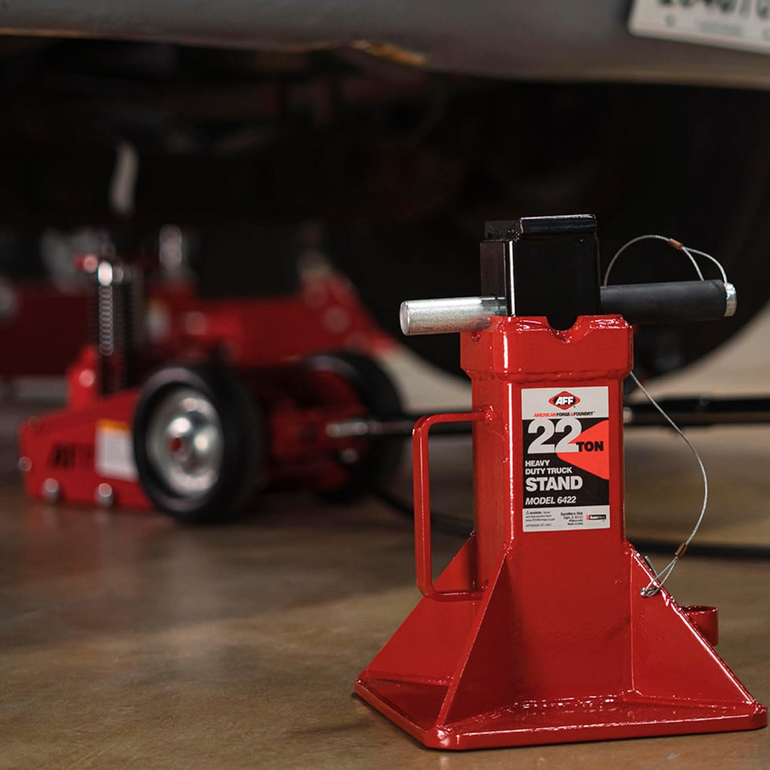 22 Ton Safety Stand Set - Heav – Heavy Equipment Jack Stands Bewertung und Preis