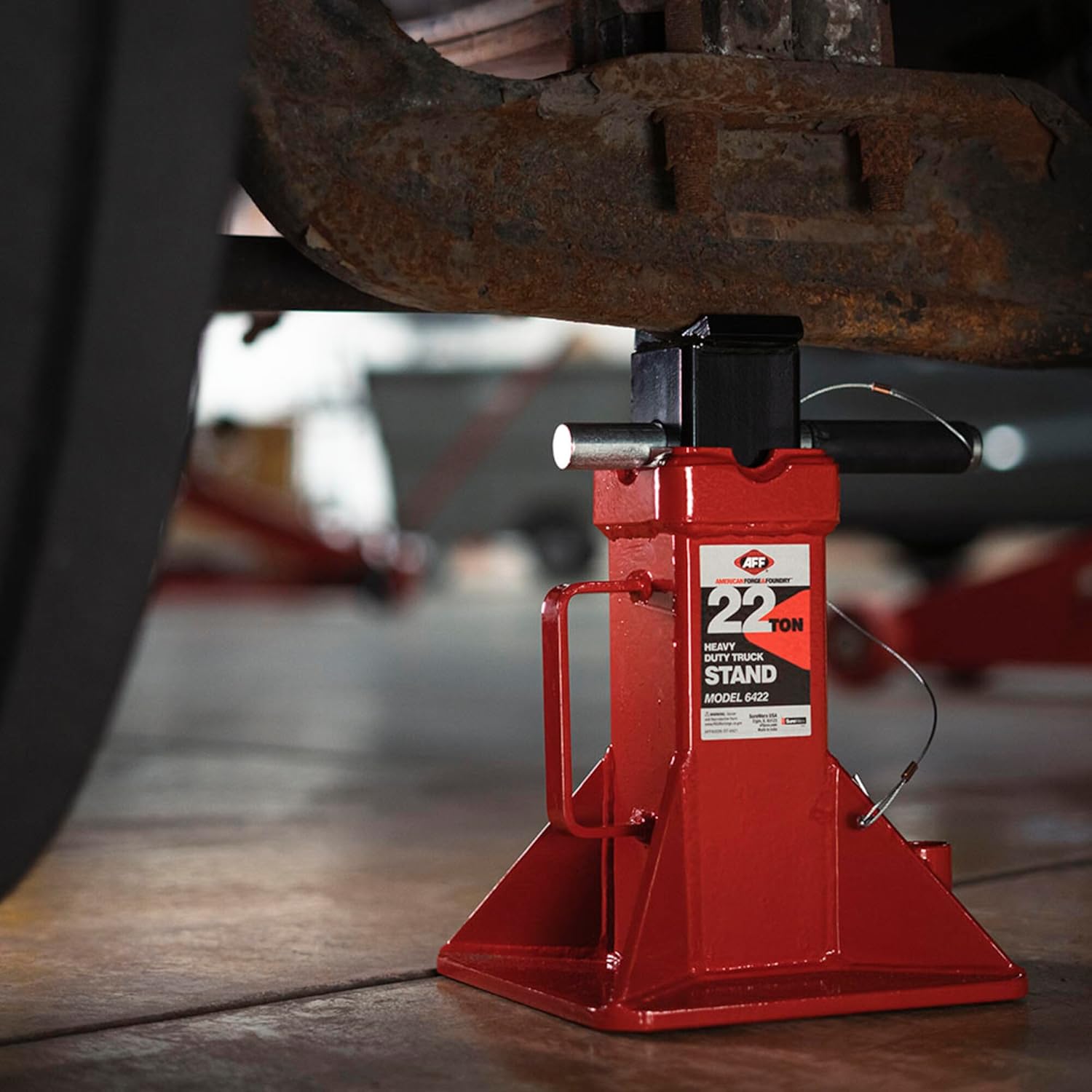 22 Ton Safety Stand Set - Heav – Heavy Equipment Jack Stands Bewertung und Preis